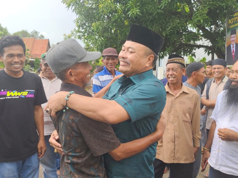Silaturahmi di Desa Karelayu, Warga Tunjukkan Dukungan untuk  Muhammad Sarif