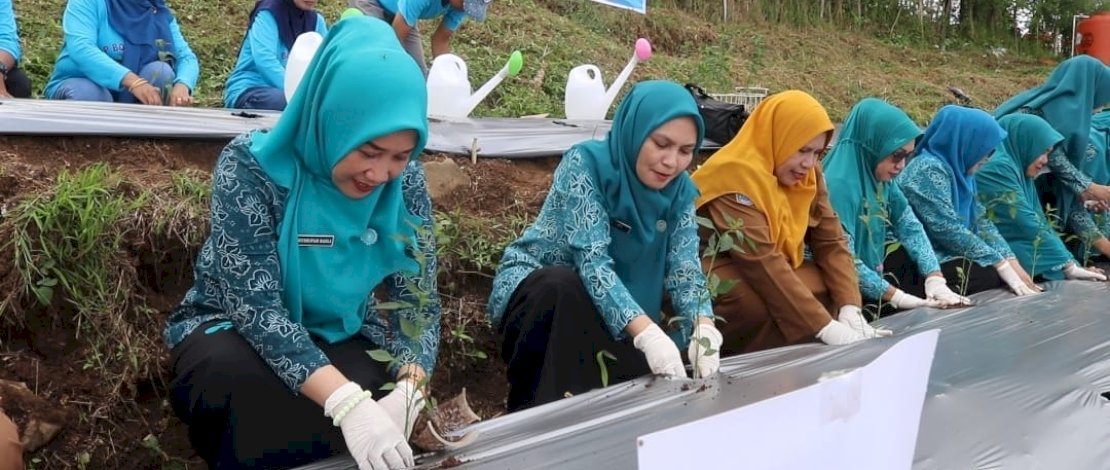 Jajaran Pengurus Tim Penggerak PKK Kabupaten Kepulauan Selayar mengikuti Gerakan Tanam Cabai Serentak secara Hybrid langsung dari Kabupaten Bogor, Senin, 4 Maret 2024. Jajaran Pengurus Tim Penggerak PKK Kabupaten Kepulauan Selayar mengikuti Gerakan Tanam Cabai Serentak secara Hybrid langsung dari Kabupaten Bogor, Senin, 4 Maret 2024.