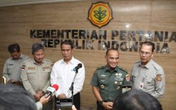Sinergi Kementan-TNI Perkuat  Produksi Melalui Optimasi Lahan dan Pompanisasi
