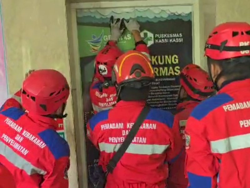 Satu Jam Terjebak dalam Lift, Pegawai Puskesmas Kassi-kassi Histeris