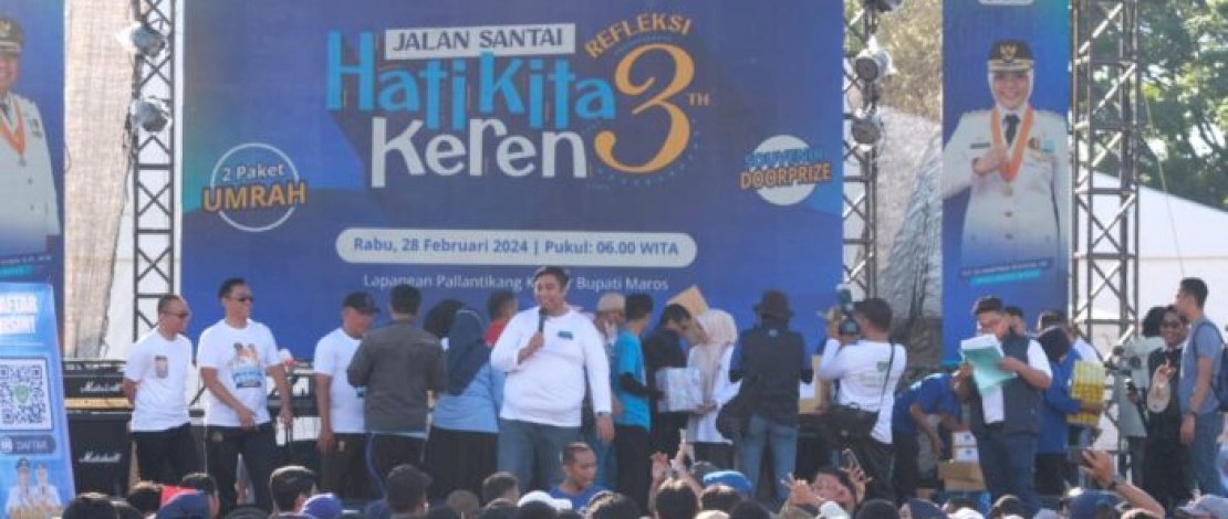 Sepanjang 2024 Maros Bertabur Event, Total Ada 83 Acara