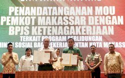 Ribuan Pekerja Rentan di Makassar Bakal Dilindungi BPJS Ketenagakerjaan