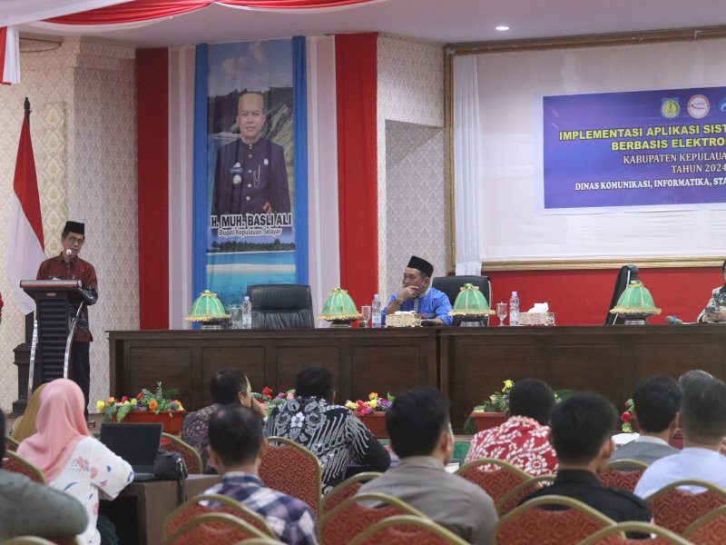 Diskominfo SP Selayar Tingkatkan Kualitas Pelayanan Publik Melalui Penerapan SPBE 