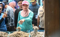 Tinjau Pasar Tradisional, Indah Putri Indriani Pastikan Harga dan Stok Kebutuhan Pokok