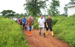 Didampingi Wali Kota Makassar dan Bupati Maros, Pj Gubernur Sulsel Tinjau Lokasi Pembangunan Stadion
