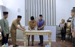 Pj. Bupati Takalar Teken NPHD Pengamanan Pilkada 2024