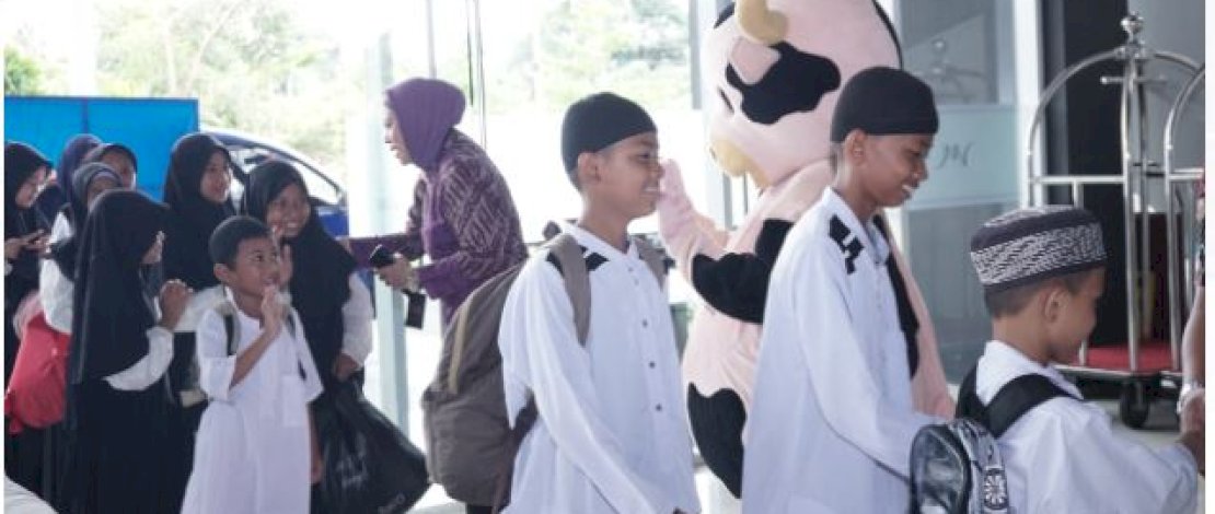 Mercure Makassar Nexa Pettarani Buka Pelukan untuk Anak Panti Nur Siamatu&nbsp;