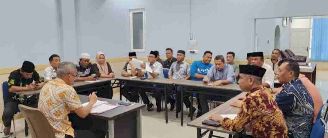 Rapat jelang Hari Jadi Bone (HJB) ke-694 Tahun 2024 di Aula Gedung Korpri Bone, Jl. A Mappanyukki, Kota Watampone, Jumat (22 Maret 2024). (ist)