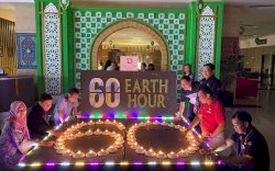 Peringati Earth Hour, Dalton Makassar Padamkan Lampu 60 Menit