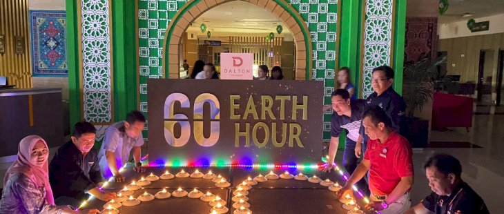 Peringati Earth Hour, Dalton Makassar Padamkan Lampu 60 Menit