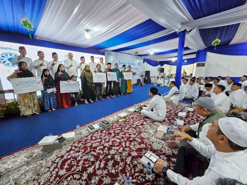Bank Mandiri Regional X Bagi Berkah: 1.750 Anak Yatim dan Duafa Terima Bingkisan Ramadan