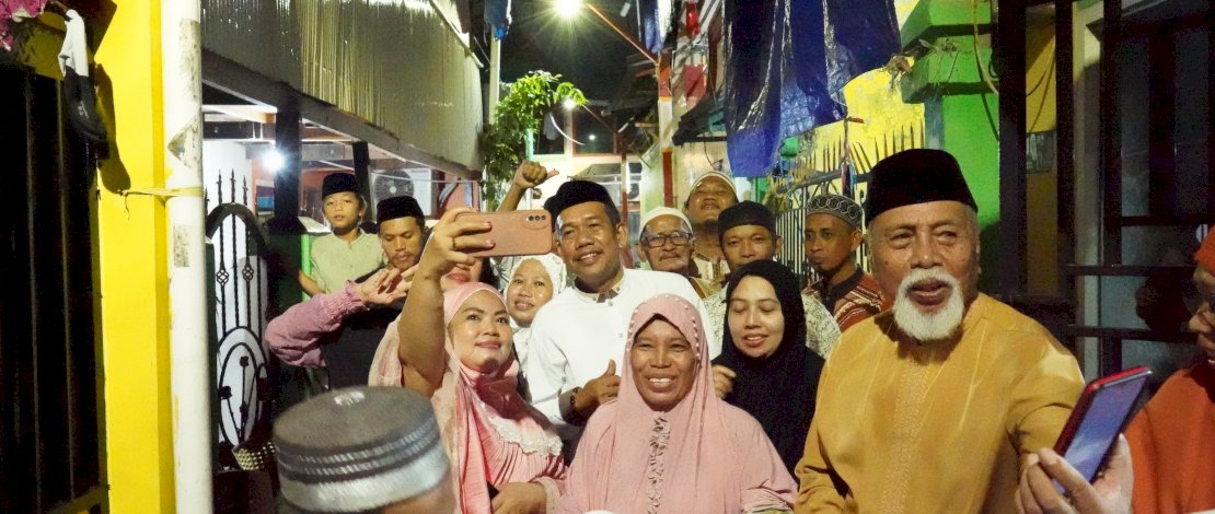 Camat Tallo, Ramli Lallo, menjadikan menjadikan Ramadan sebagai momen memperkuat silaturahmi dengan warga melalui kegiatan Safari Ramadan.