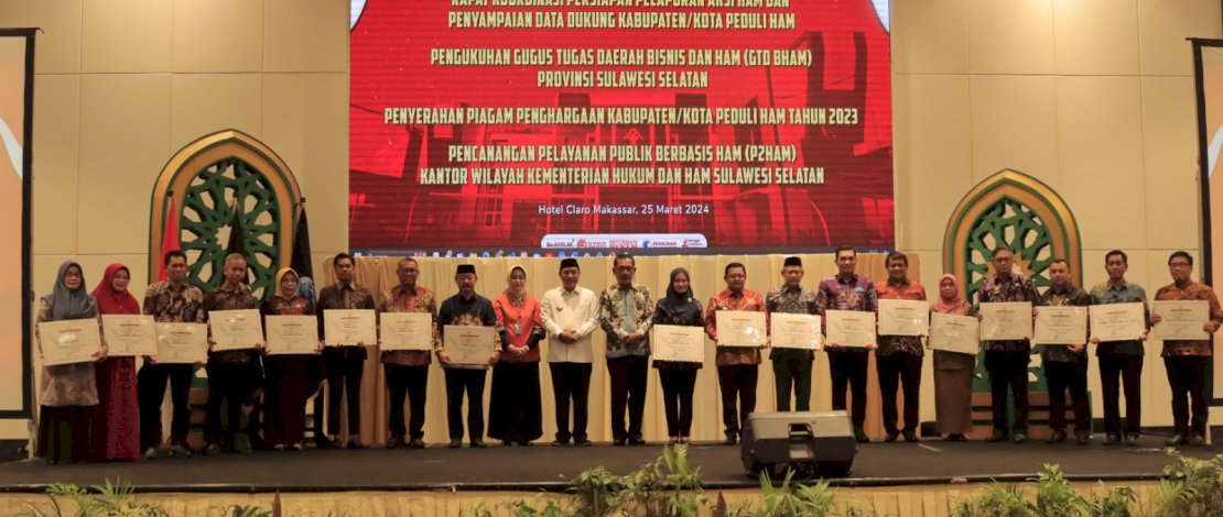 Takalar Raih Penghargaan Sebagai Kab/Kota Peduli HAM Tahun 2023 Takalar Raih Penghargaan Sebagai Kab/Kota Peduli HAM Tahun 2023