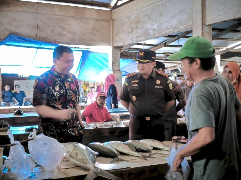 Bupati Bersama Forkopimda Selayar Sidak Pasar Bonea, Pastikan Harga Terkendali