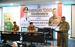 Dinas Ketahanan Pangan Sulsel Gelar Bimtek Penguatan Kapasitas Sistem Peringatan Dini Kewaspadaan Pangan dan Gizi