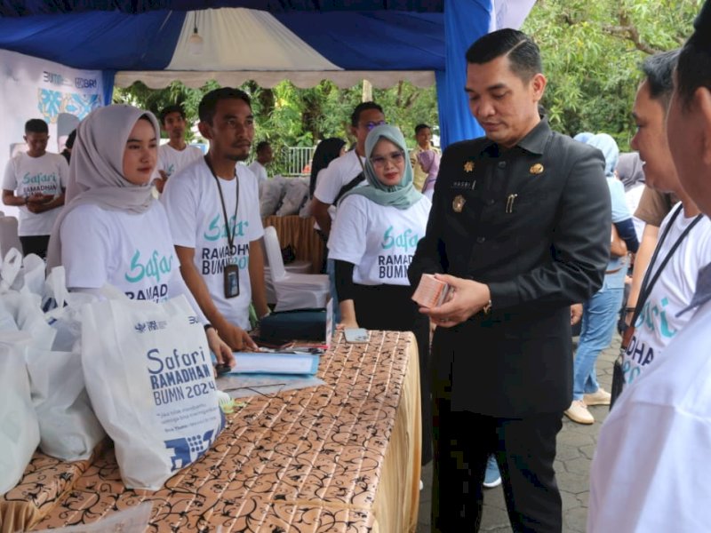 Sekda Takalar Apresiasi Pelaksanaan Safari Ramadan BUMN