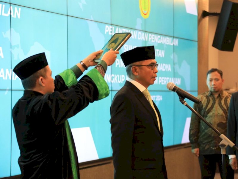 Irjen Kementan Jebolan KPK Naik Pangkat Bintang Tiga