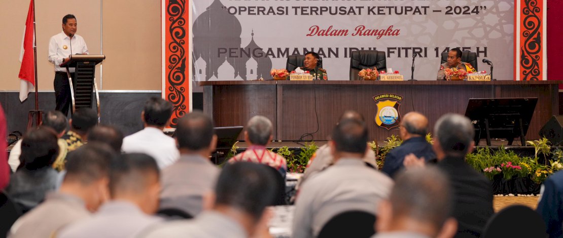 Rapat Koordinasi Lintas Sektoral Operasi Terpusat Ketupat 2024 Dalam Rangka Pengamanan Idulfitri 1445 H. Rapat Koordinasi Lintas Sektoral Operasi Terpusat Ketupat 2024 Dalam Rangka Pengamanan Idulfitri 1445 H.