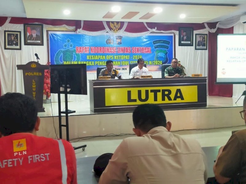 Polres Lutra  Maksimalkan Operasi Ketupat di Malam Takbiran