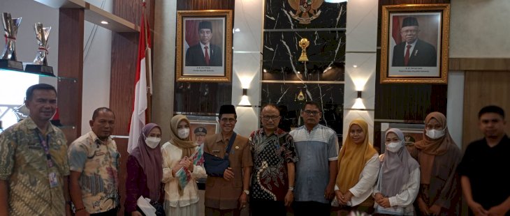Wabup Saiful Arif Terima Empat Nakes Program Nusantara Sehat