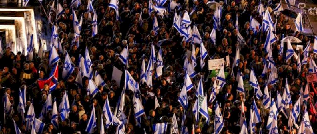 Protes Besar-besaran Meletus di Israel, 80 Ribu Warga Turun ke Jalan