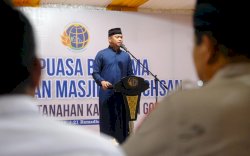 Bupati Adnan Resmikan Masjid Nur Ichsan Kantor BPN Gowa 