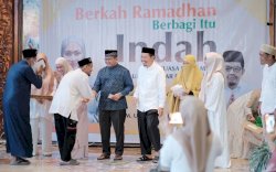 Disdikbud Luwu Utara Santuni Ratusan Anak Yatim, Bupati Indah Beri Apresiasi