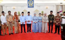 Bupati Indah dan Jajaran Forkopimda Luwu Utara Turut Hadiri Open House Pj Gubernur Sulsel