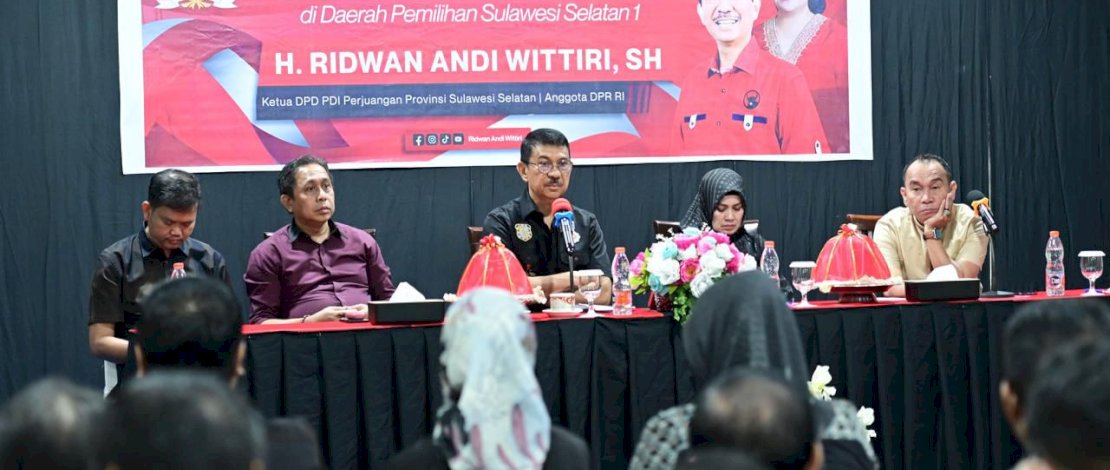 ARW: PDIP Prioritaskan Kader Maju Pilkada Serentak di Sulsel