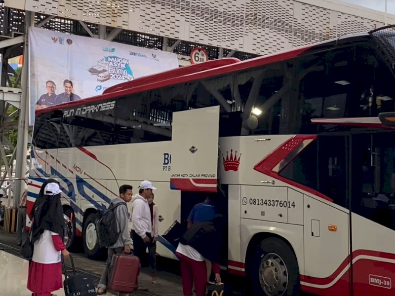 Pelindo Jasa Maritim Sediakan Bus untuk Angkut Pemudik yang Balik ke Makassar