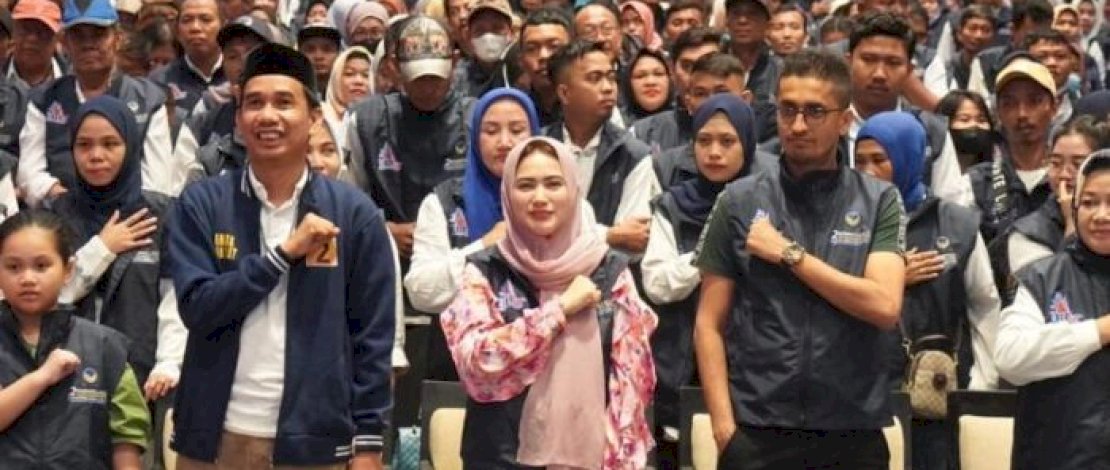 Resmikan Posko Pemenangan Anak Rakyat di Manggala, Rudianto Lallo Optimistis Menang di Pileg 2024