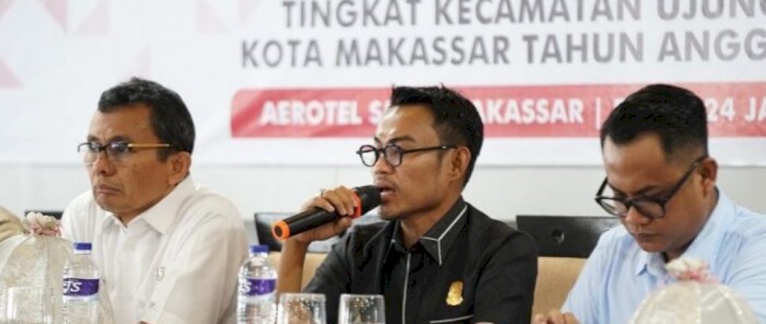Sekretaris Bappeda Makassar Jadi Narasumber Musrenbang RKPD Ujung Tanah