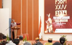 Jamu Ratusan Saudagar Peserta PSBM XXIV, Pj Sekda Arsjad Paparkan Potensi dan Kemajuan Sulsel