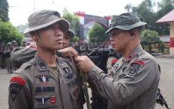Brimob Bone Gelar Latihan Pemeliharaan dan Peningkatan Kemampuan Jungle Warfare 