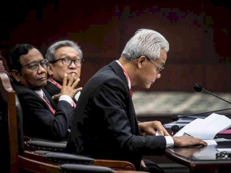 Mahkamah Konstitusi Putuskan: Gugatan Ganjar-Mahfud Ditolak