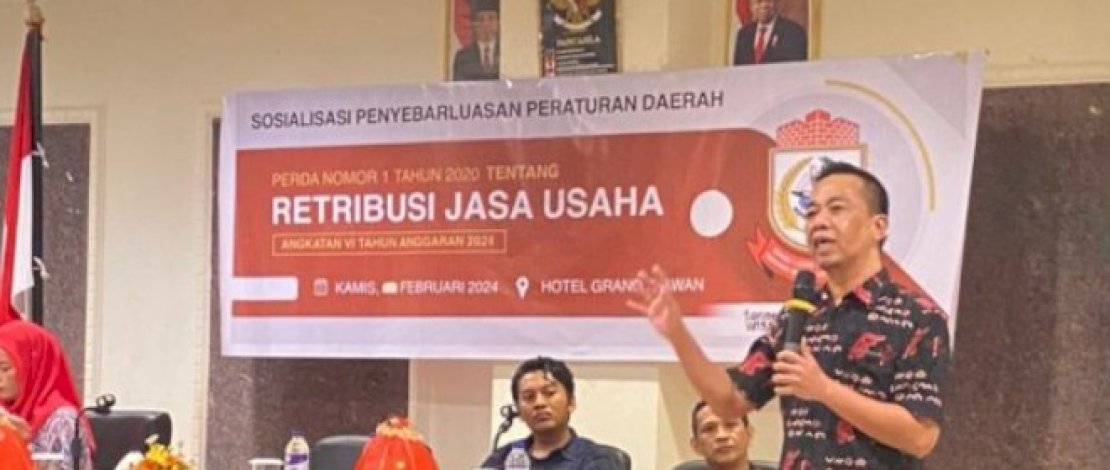 Kasrudi Ingatkan Warga Tentang Retribusi Jasa Usaha