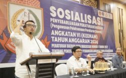 Mario David Edukasi Warga Cegah Bahaya Kebakaran