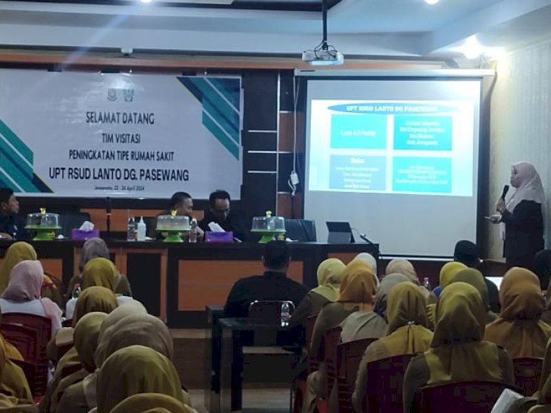 Siap Naik Kelas Jadi Tipe B, Tim Visitasi Sulsel Tinjau RSUD Jeneponto