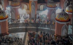 Dinas PU Makassar Hadiri Acara Keagamaan di Masjid 99 Kubah