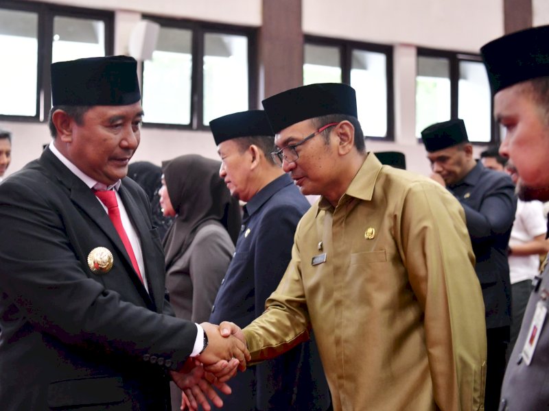 Tujuh Bulan Menjabat, Pj Gubernur Bahtiar Lakukan Penyegaran Pejabat Administrator dan Pengawas Lingkup Pemprov Sulsel