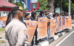 Jurnalis Sulsel Bersatu: Aksi Damai Hadapi Ancaman Gugatan Terhadap Karya Jurnalistik