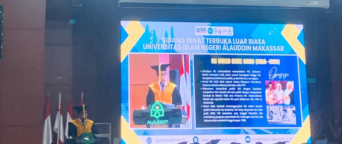 Prestasi Gemilang: Prof. Dr. H. Firdaus Muhammad, MA Mendapat Penghargaan Guru Besar dari UIN Alauddin Makassar