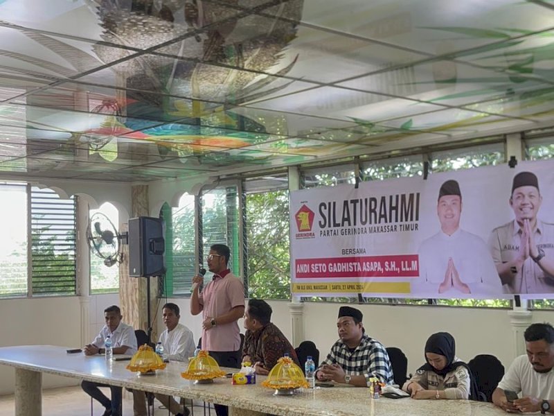 Gerindra Makassar Timur Siap Menangkan Andi Seto di Pilwali Makassar