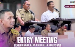 Camat Tamalanrea Hadiri Entry Meeting Pemeriksaan LKPD Kota Makassar TA 2024 oleh BPK RI