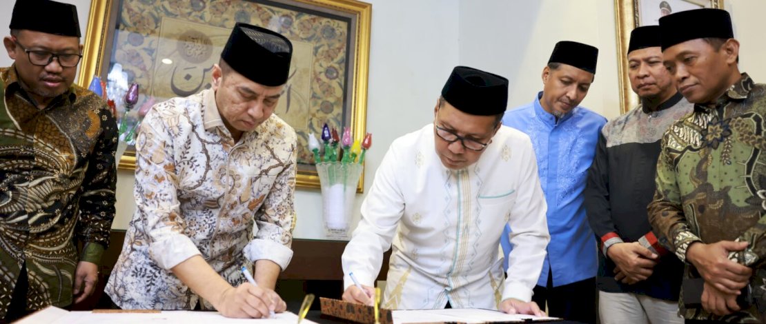 Walkot Danny dan Rektor UIN Jajaki Kerja Sama Tri Dharma Perguruan Tinggi