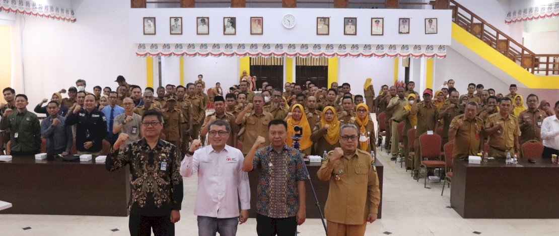 Rapat pleno TPAKD Kabupaten Kepulauan Selayar Tahun 2024, di Ruang Pola Kantor Bupati Kepulauan Selayar, Selasa, 30 April 2024. 
