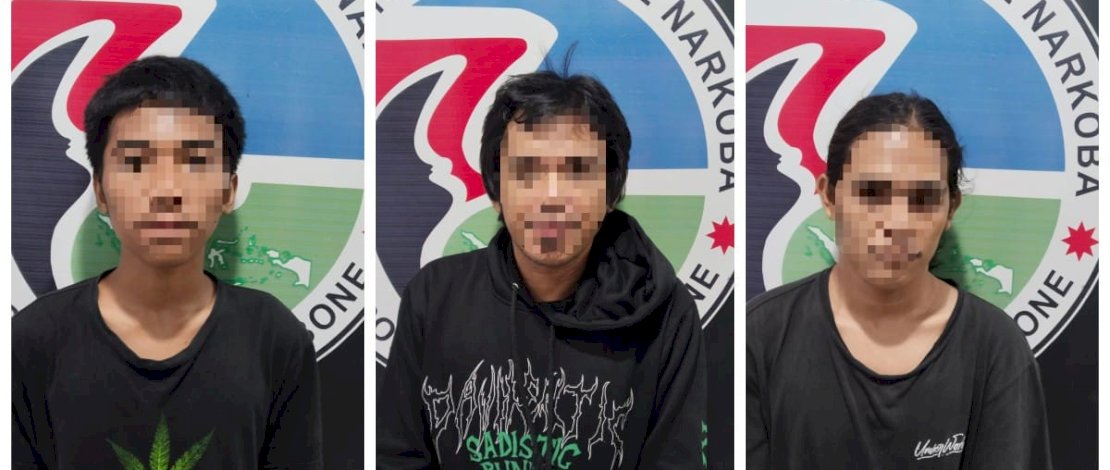 Satuan Narkoba Polres Bone kembali mengamankan tiga orang pelaku penyalahgunaan narkotika di Kabupaten Bone. Satuan Narkoba Polres Bone kembali mengamankan tiga orang pelaku penyalahgunaan narkotika di Kabupaten Bone.