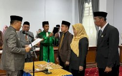 Dua Pejabat Eselon II Dilantik, Bupati Basli Ali Tekankan Ciptakan Inovasi Tidak Persulit Masyarakat