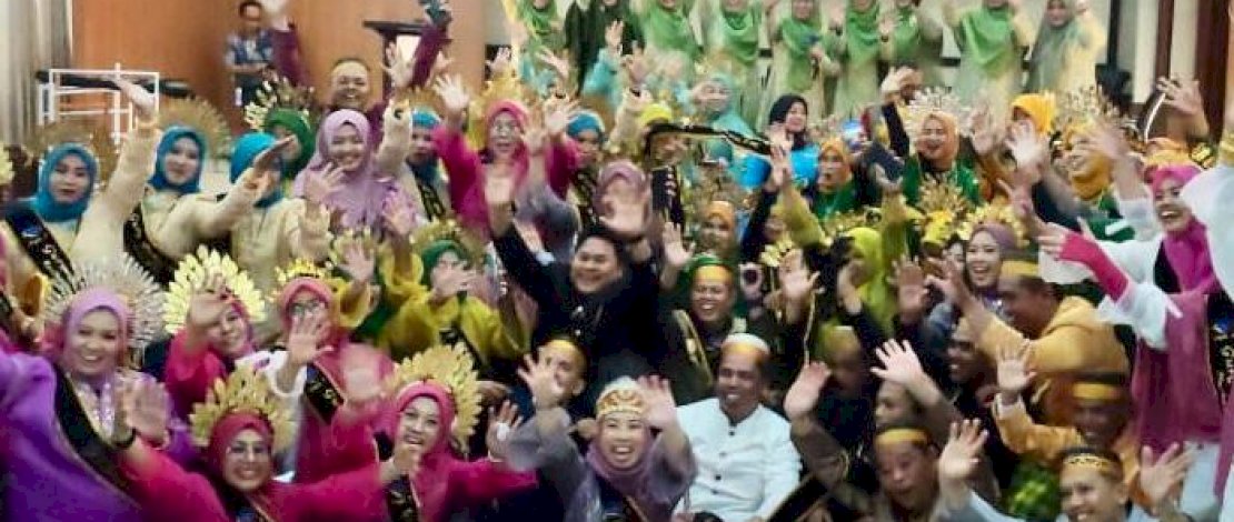 Sekda Maros Kukuhkan 92 Guru Penggerak Angkatan IX