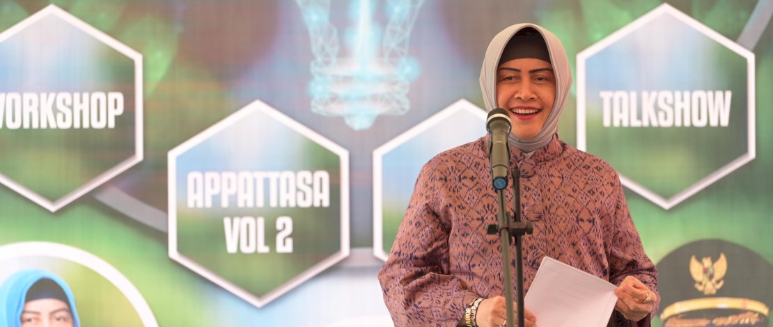 Ketua PKK Kota Makassar, Indira Yusuf Ismail.